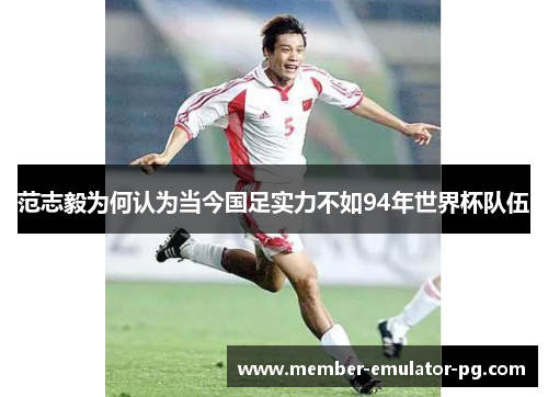 范志毅为何认为当今国足实力不如94年世界杯队伍